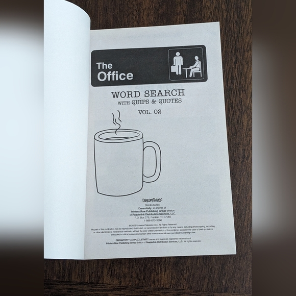 The Office Word Search With Quips & Quotes  Books, Volume 1 & Volume 2, Bundle - Picture 7 of 9